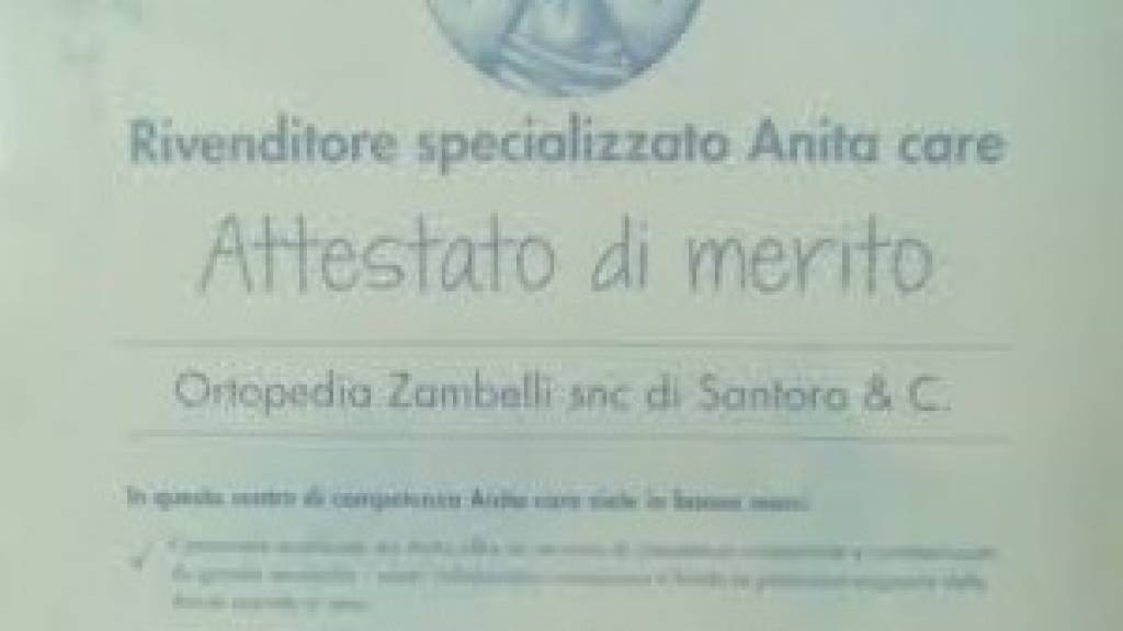 Attestato di merito