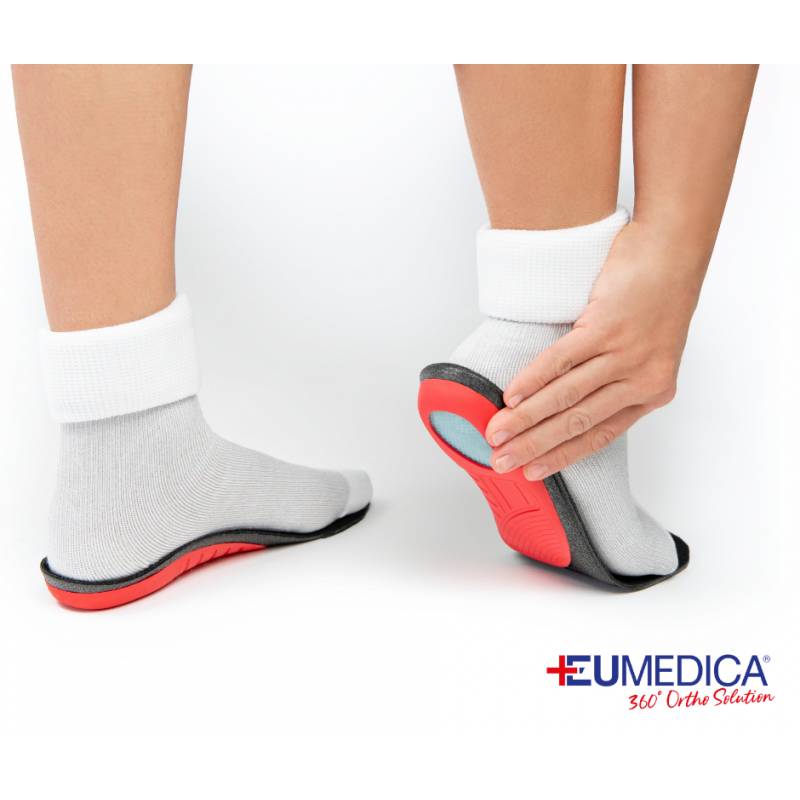 Supporto Metatarsale Manicotti di Supporto di Arco Supporto Imbottito per Fascite Plantare Calzini con Arco in Tessuto con Cuscinetti in Gel Calze per Arco Plantare da Donna (Beige