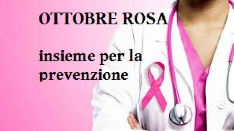 OTTOBRE ROSA: il mese della prevenzione del tumore al seno