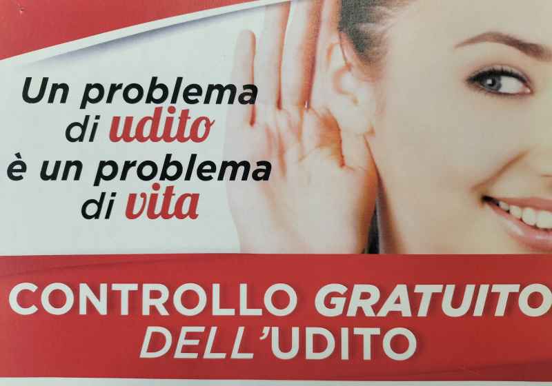 PROVA PER L' UDITO GRATUITA martedì 31 ottobre